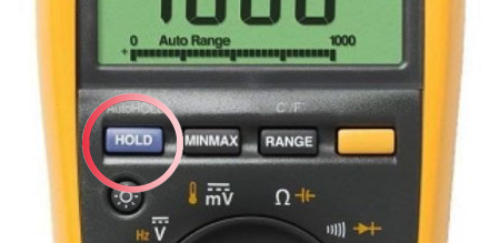 HOLD در مولتی متر