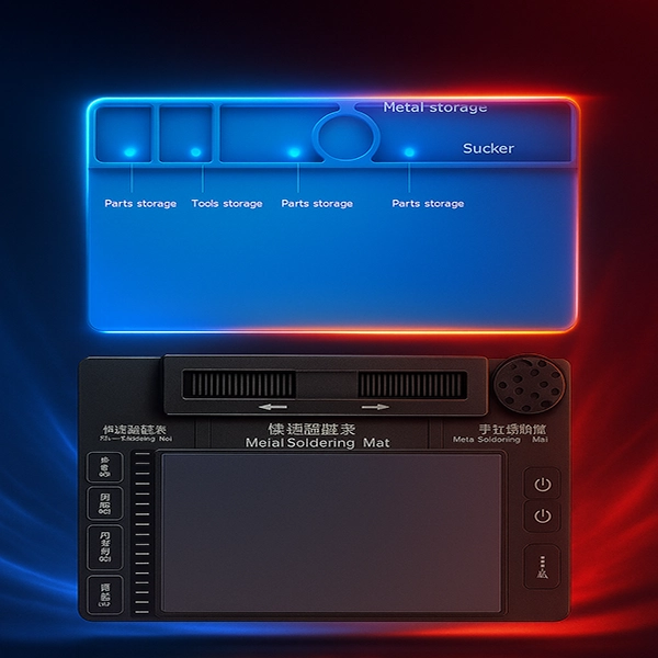 پد فلزی یا سیلیکونی؟ مقایسه کامل برای انتخاب بهترین پد کار