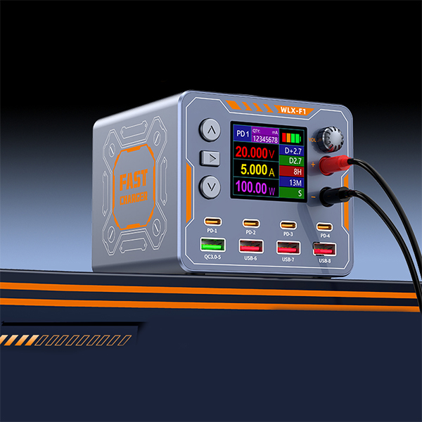 منبع تغذیه و مولتی متر WLX-F1