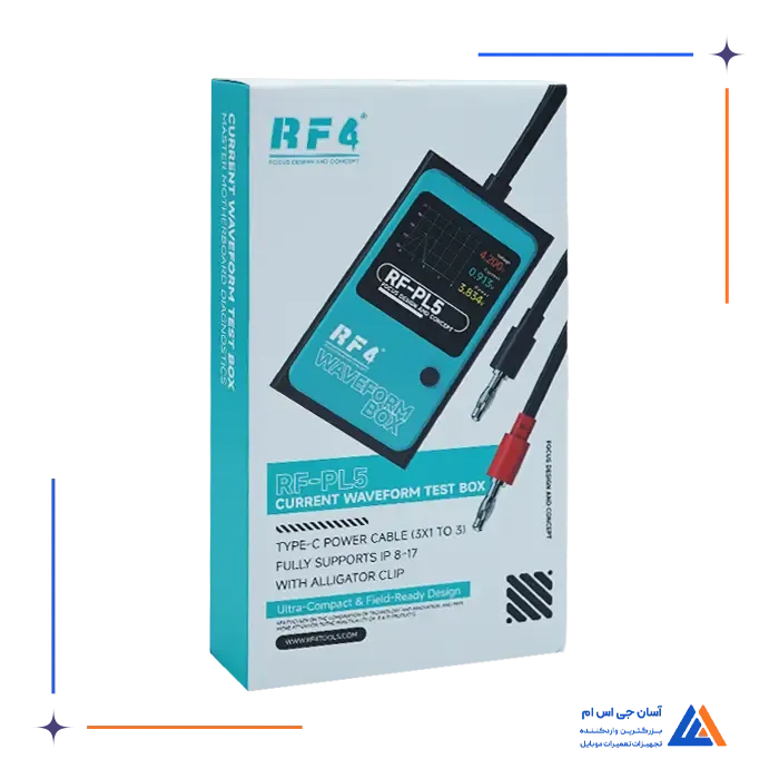 باکس تست جریان RF4 RF-PL5 WAVWFORM IP8-17