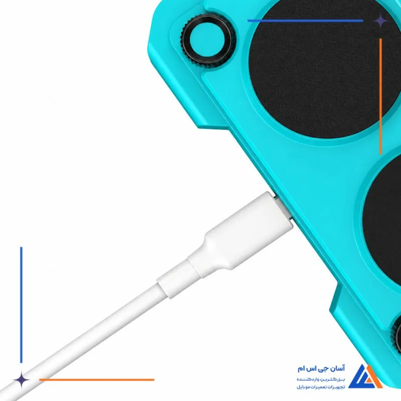 پورت Type-C دستگاه سنگ زنی و پولیش آر اف فور RF4 RF-PWD2