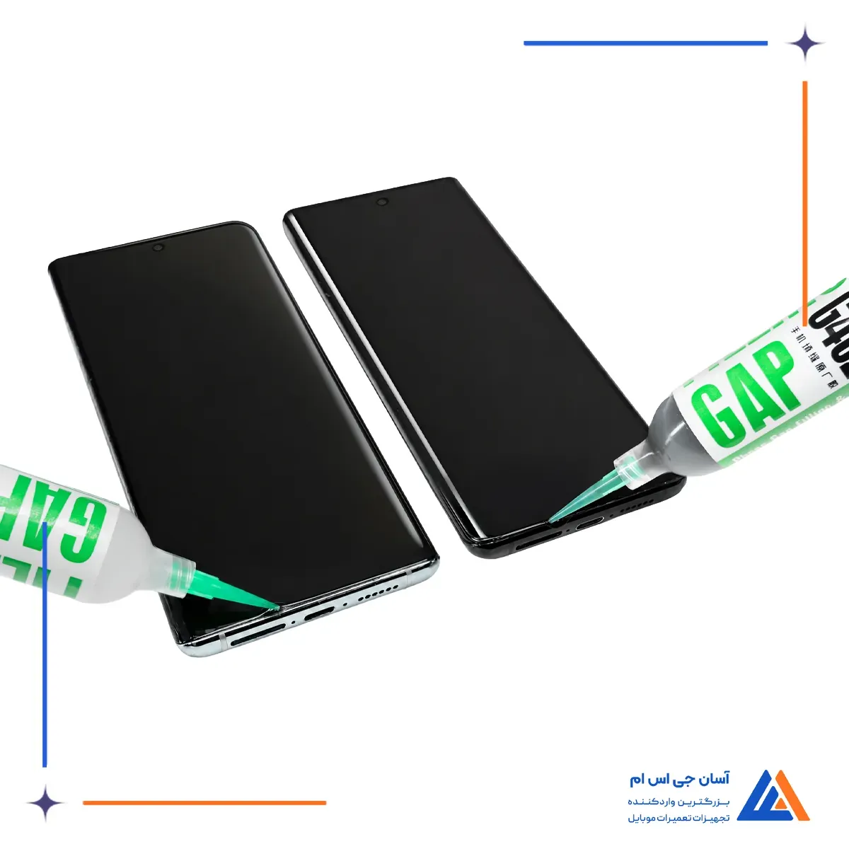 نحوه ی کار چسب فریم و پرکننده شکاف تو یو یو ال G401 و WAHE G402