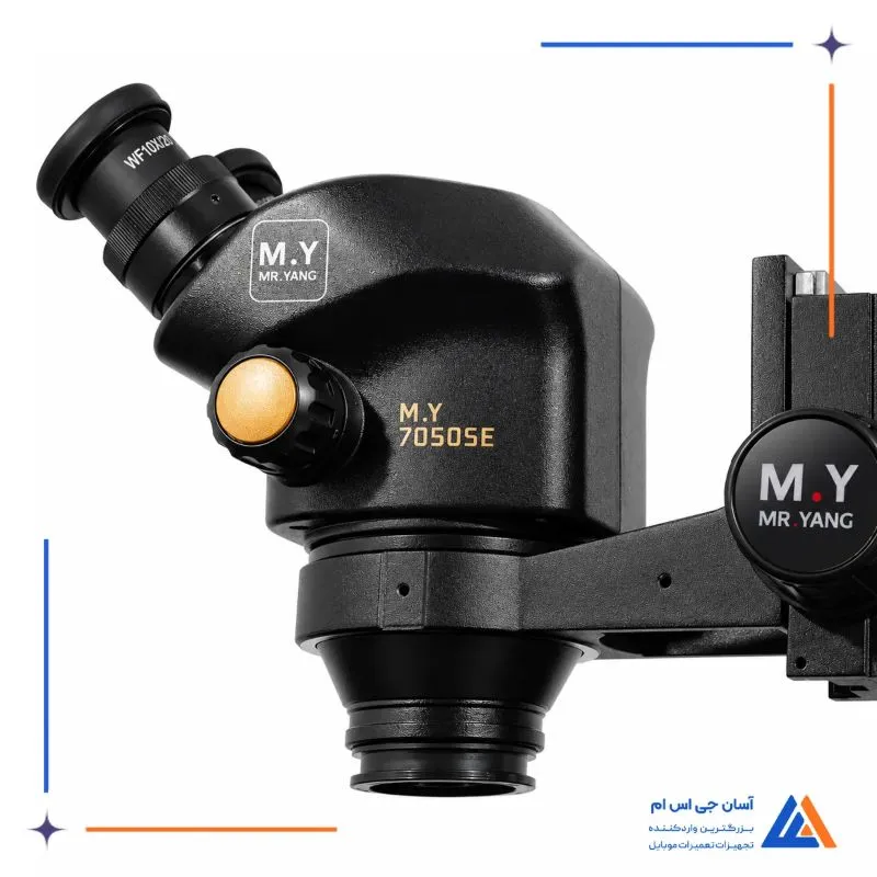 نمای هد و لنز چشمی لوپ دو چشم مستر یانگ MY-7050SE