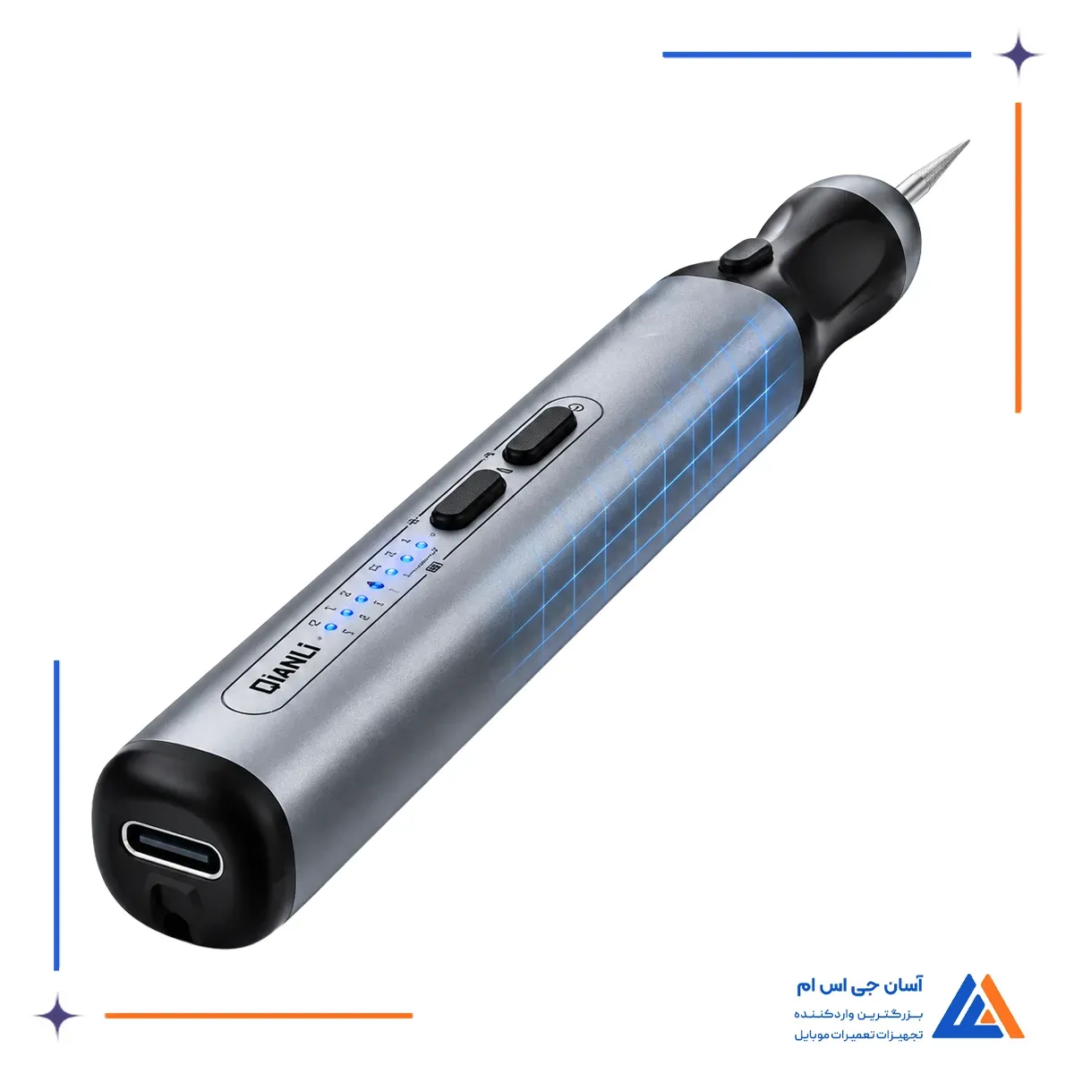 پورت type-c فرز مینیاتوری کیانلی iHandy DM460-K
