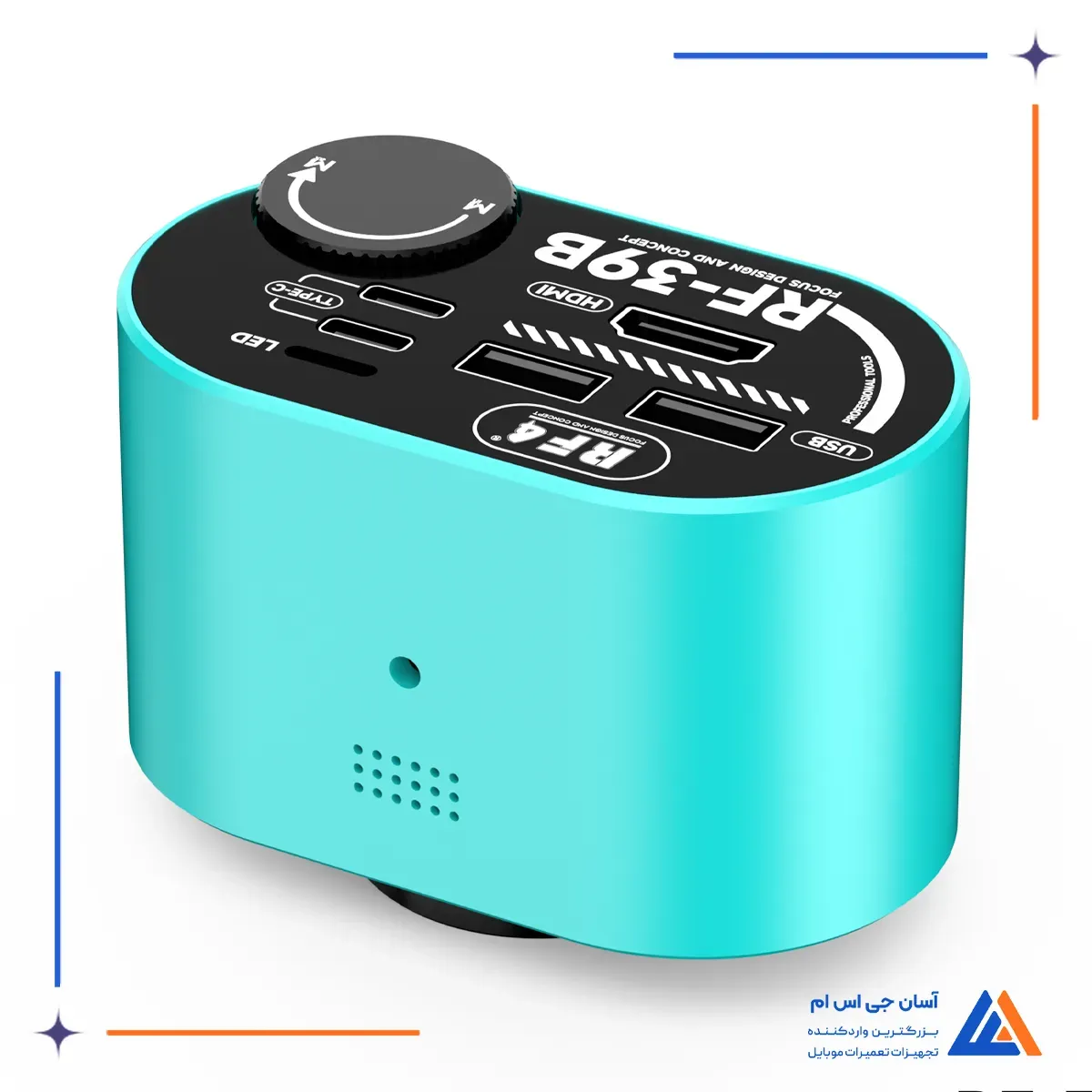نمای پشت دوربین لوپ RF4 RF-39B 4K