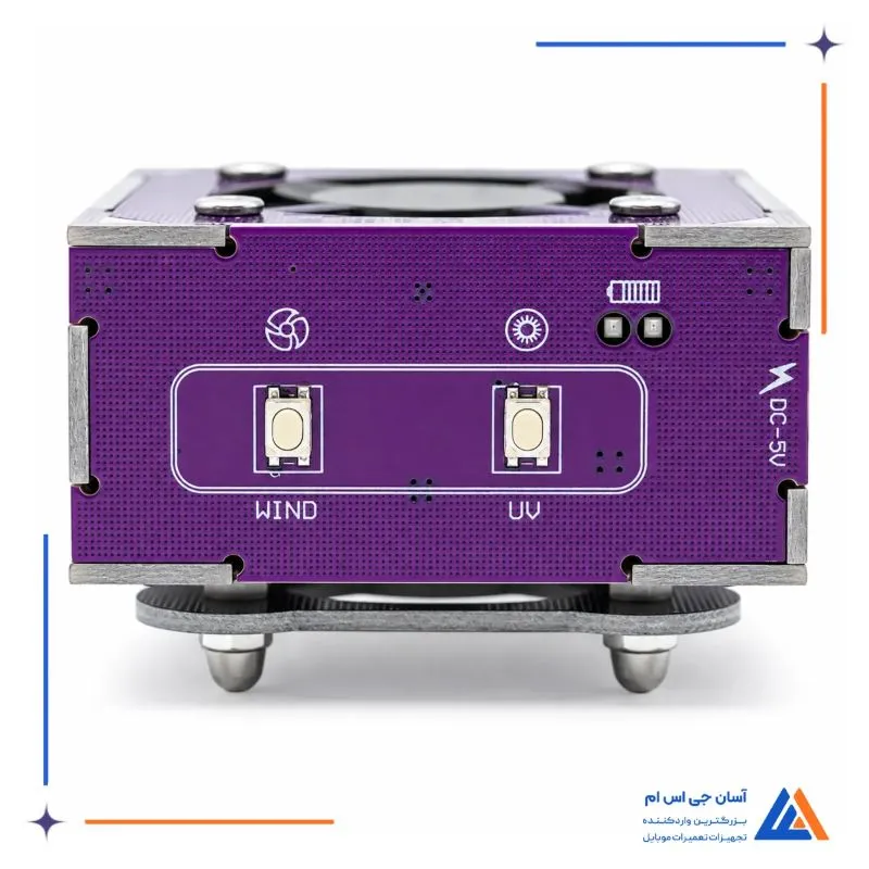 کلید های فن و لامپ PPD WONENG S-09 UV