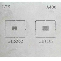 شابلون A480 آی سی وای فای HI1102 و HI6362 مناسب برد تعمیرات گوشی های موبایل هواوی