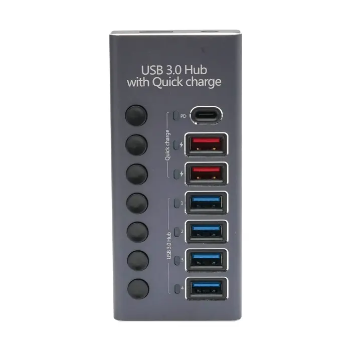 مولتی شارژر و هاب QUICK 985c مولتی شارژر و هاب QUICK 985c