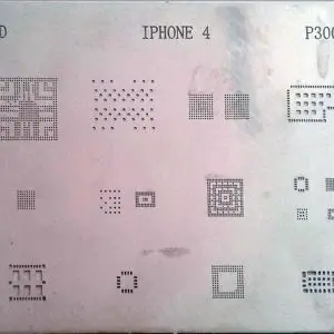 شابلون چند منظوره P3001 مناسب آی سی های برد گوشی موبایل آیفون 4