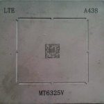 شابلون A438 مناسب آی سی تغذیه مدیاتک MT6325V