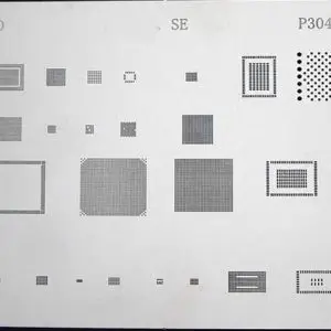 شابلون چندمنظوره P3044 مناسب آی سی های برد گوشی های موبایل آیفون SE