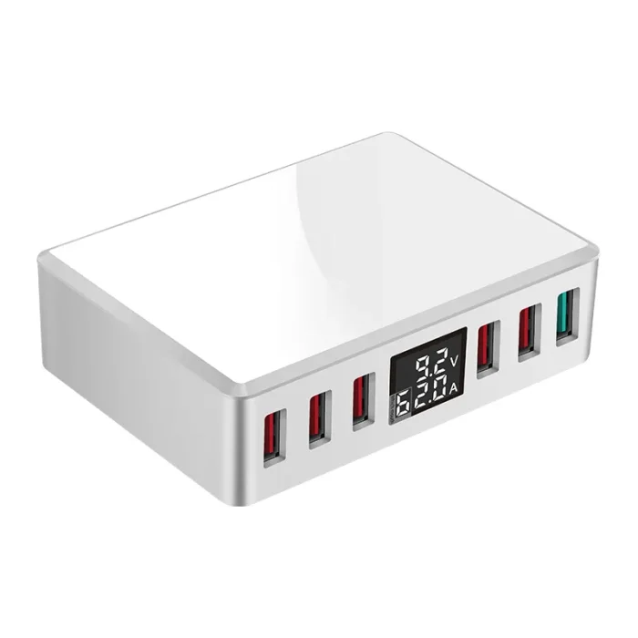 مولتی شارژر T9+ 50W QC3.0