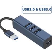 هاب 3 پورت RJ45 909A USB