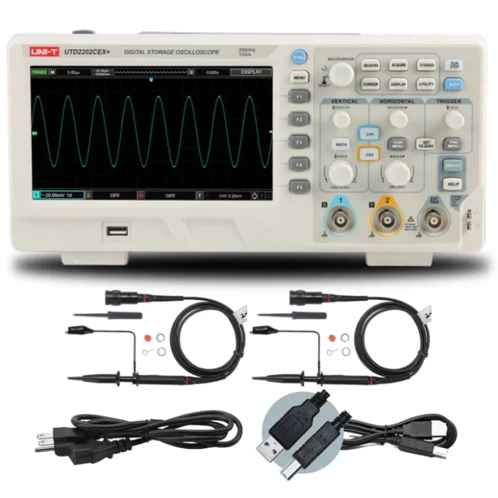 اوسیلوسکوپ یونیتی UNI-T مدل UTD2202CEX