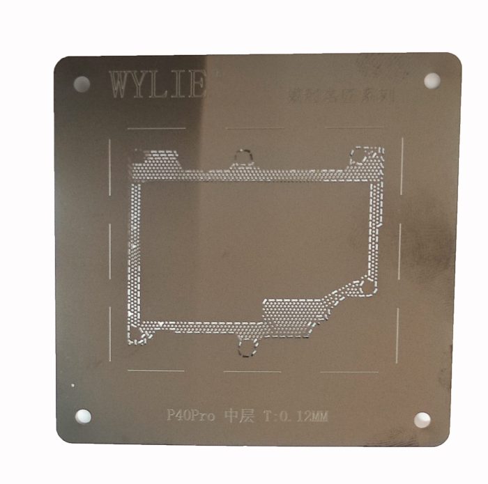 شابلون مشکی WYLIE P40 PRO مناسب پایه سازی آی سی های برد گوشی موبایل