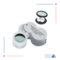 ذره بین چشمی با لامپ LED