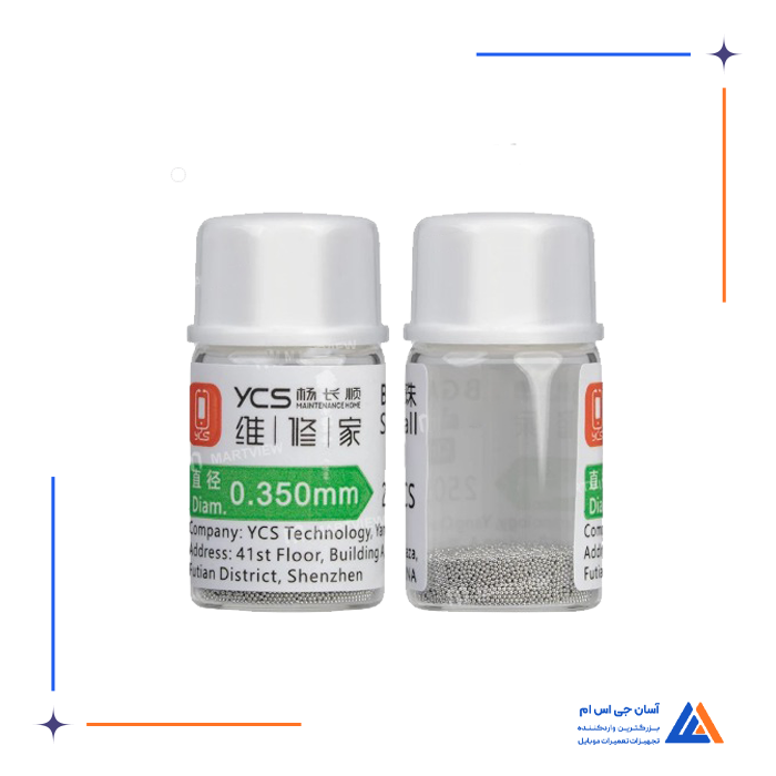 توپ قلع YCS BGA SOLDER 0.300MM