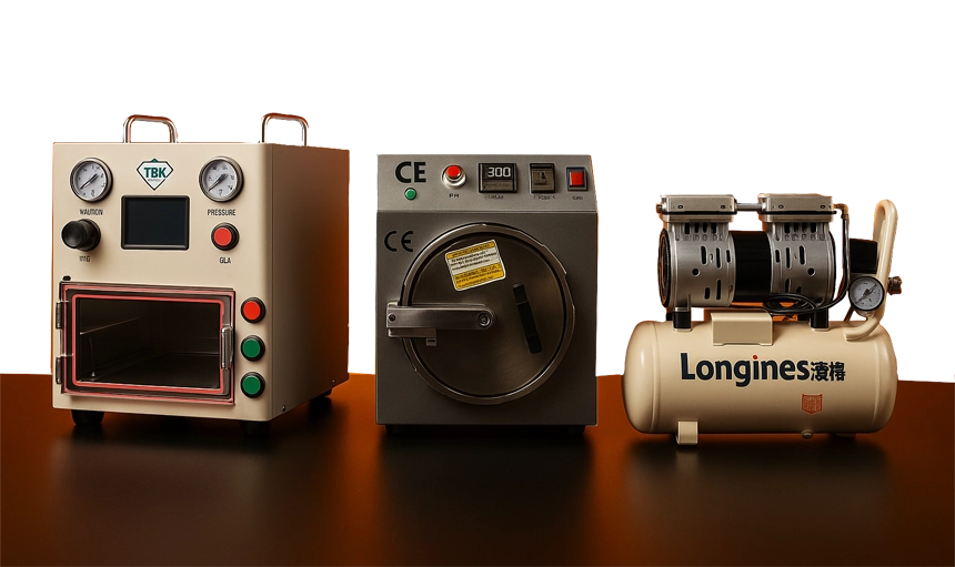 تفاوت مدل‌های گلس‌زن OCA در تعمیرات موبایل