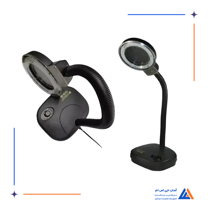 ذره بین پایه دار GORDAK 308