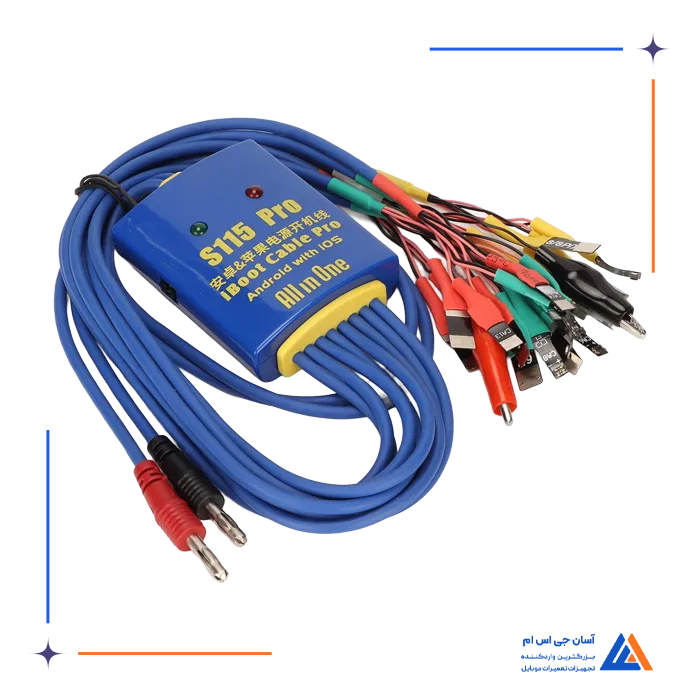 کابل بوت اندروید و آیفون WEMON S115 PRO IP14/14PM