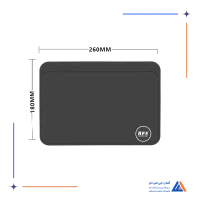 پد سیلیکونی مشکی RF4 RF-PO18