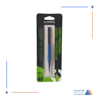 پنس سر کج تیتانیومی LUOWEI HRC 0.1MM